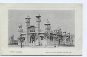 Postcard Indian Palace Franco British Exhibition London 1908