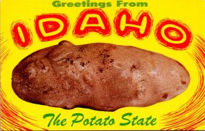 Idaho ExagerationGreetings From The Potato State