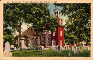 Delaware Wilmington Old Swede's Church Church Curteich