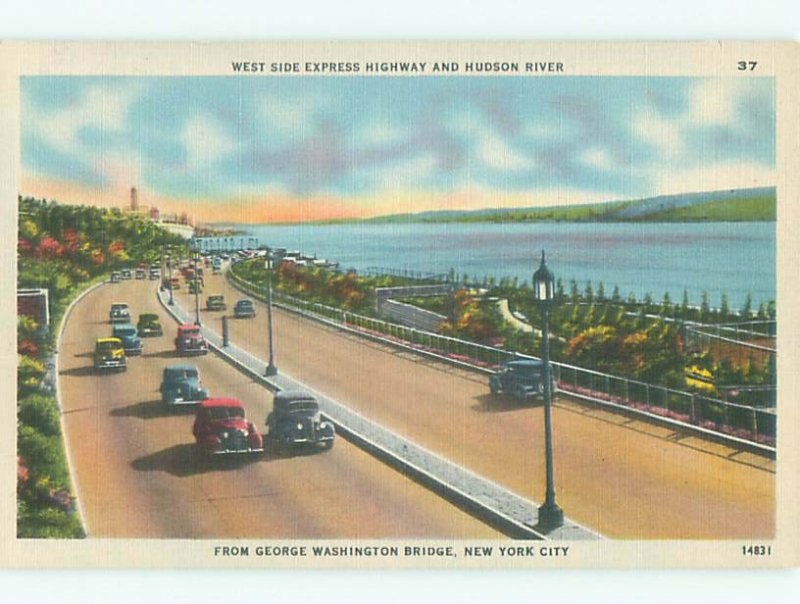 Linen WEST SIDE EXPRESSWAY New York City NY AE6298