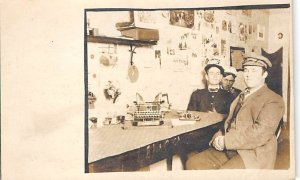 Three men with a typewriter Typewriter Unused 