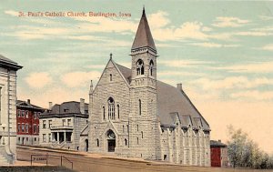 St Pauls Catholic Church Burlington, Iowa  