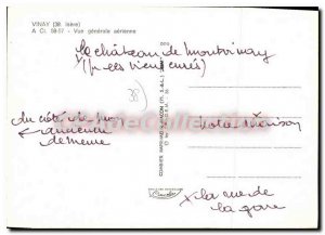 Postcard Modern Vinay Vue Generale Aerienne