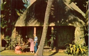 Postcard Hawaii - Palace Yard in Kailua Kona
