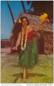 Beautiful Hula Dancer In Hawaii