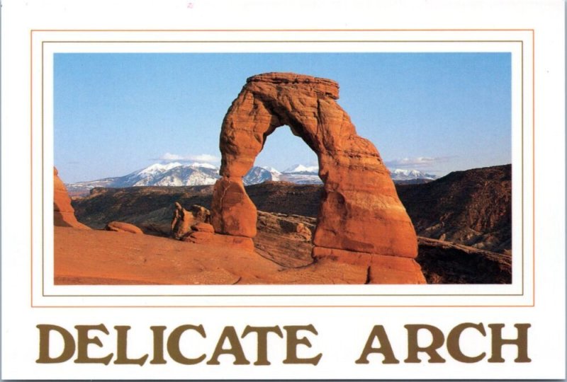 Postcard Arches National Park - Delicate Arch