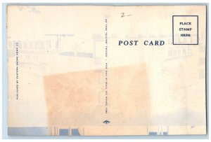 Salisbury Maryland Postcard US Post Office Exterior View c1940 Vintage Antique