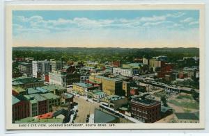 Panorama Northeast View South Bend Indiana postcard