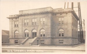 J67/ Nampa Idaho RPPC Postcard c1920s City Hall Building  29