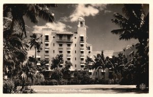 Vintage Postcard RPPC Royal Hawaiian Hotel Collection Resort Honolulu Hawaii HI