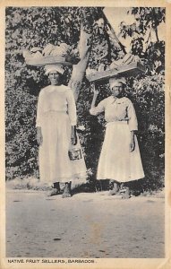 Native Fruit Sellers Barbados West Indies 1933 