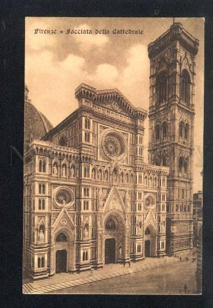 039157 ITALY Firenze - Facciata della Cattedrale Old