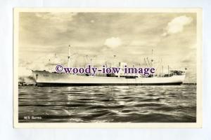 pf0326 - Swedish East Asia Cargo Ship - Burma , built 1952 - postcard