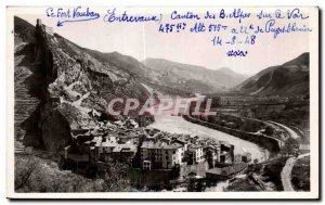 Old Postcard General view Entervaux