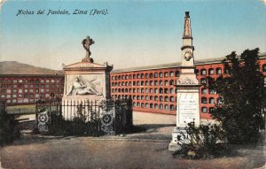 NICHOS DEL PANTEON LIMA PERU POSTCARD (c. 1910)