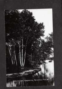 ME Camp Maranacook Readfield Maine Real Photo Postcard RPPC or RP US