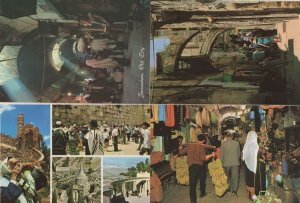 Jerusalem Markets Tourists 4x Postcard s