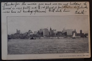 New York, NY - View of New York from North River Early 1900s