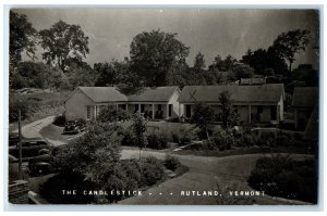 1948 View Of The Candlestick Rutland Vermont VT RPPC Photo Vintage Postcard