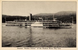 Hudson River Day Line - Steamer Robert Fulton