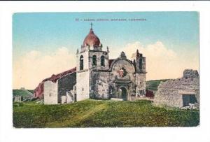 LP01    Monterey California, Postcard, Carmel Mission