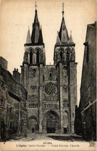 CPA BLOIS - L'Église St-Nicolas - St-Nicolas Church (294385)