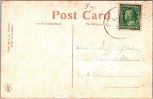 Rangeleey Lake House, Rangeley Lakes, Rangely, ME Postcard JC17