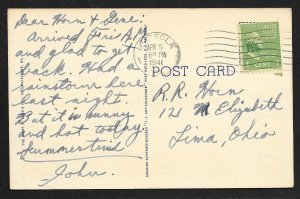 Naval Training Station Stadium Norfold VA Used c1941