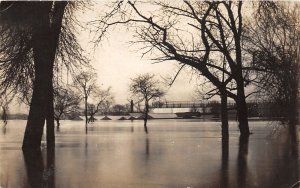 J69/ Warren Ohio RPPC Postcard c1913 Flood Disaster Greenhouse 424