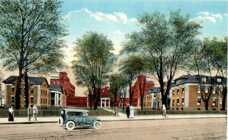 1911 Rochester General Hospital and Nurses Home, Rochester New York NY Postcard