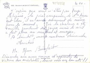 BT9958 Saint Raphael        France