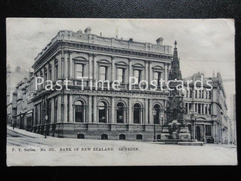 DUNEDIN Bank of New Zealand c1902 UB by F.T. Series. No 507