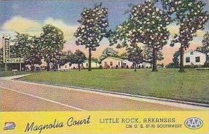 Arkansas Little Rock Magnolia Court Curteich