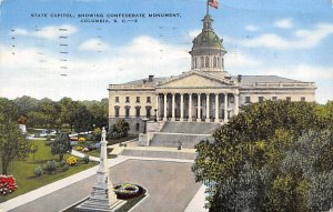 State Capitol Confederate monument Columbia, South Carolina