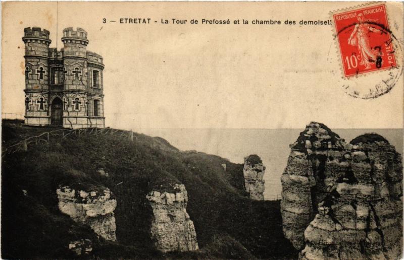 CPA ETRETAT-La Tour de Prefosse et la chambre (347742)