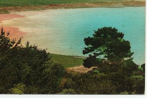1930s Carmel Bay California CA Beautiful View RARE Hand Colored Antique Postcard