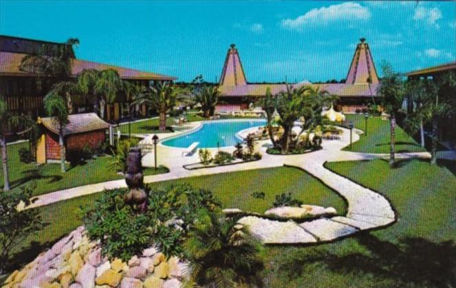 Florida Tarpon Springs Tahitian Motor Lodge 1973