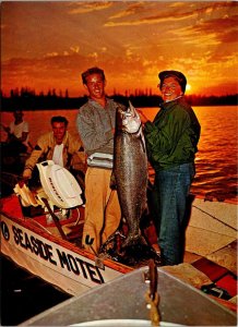 Canada Vancouver Island Salmon Fishing Big Catch