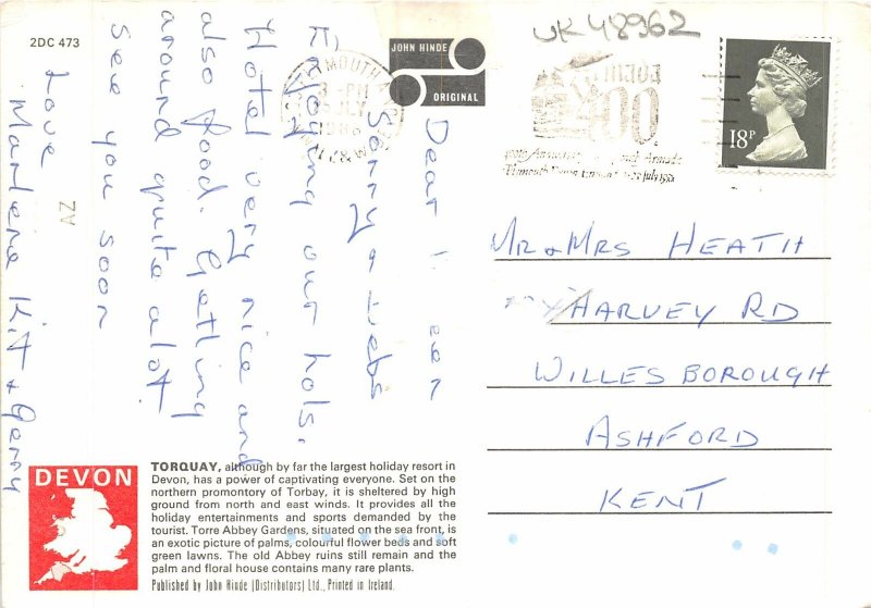 uk48962 abbey gardens torquay south devon uk