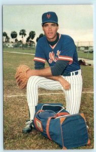 ED HEARN Baseball Player 1986 NEW YORK METS Catcher ~ 25th Anniversary  Postcard