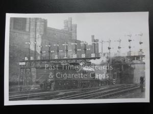 Steam Locomotive at Conwy - Photocard by A.G.Ellis 120515