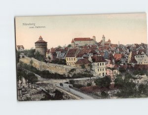 Postcard Nürnberg vom Hallertor Nürnberg Germany