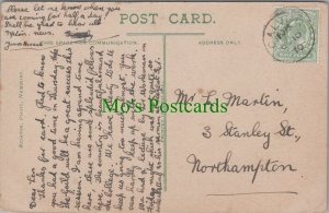 Genealogy Postcard - Martin, 3 Stanley Street, Northampton  GL1453