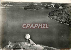 Postcard Modern Dam Vassiviere (Creuse and Haute Vienne) Aerial view