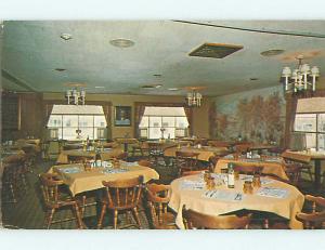 Unused Pre-1980 NEW ENGLANDER MOTOR INN RESTAURANT Bennington Vermont VT u4361