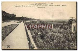 Postcard Old St Germain En Laye Perspective of the terrace built by Lenotre L...