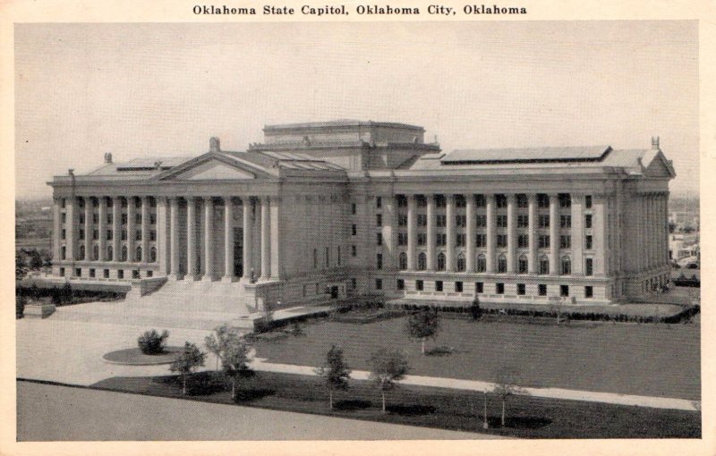 Oklahoma City, Oklahoma - Showing the Oklahoma State Capitol - c1920