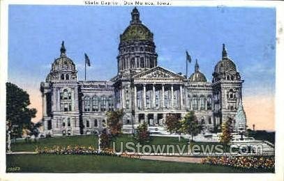 State Capitol - Des Moines, Iowa IA