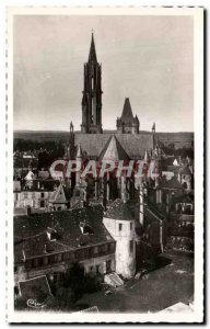 Postcard Old Senlils the Cathedral