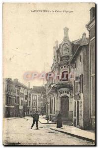 Old Postcard Bank Caisse d & # 39Epargne Vaucouleurs